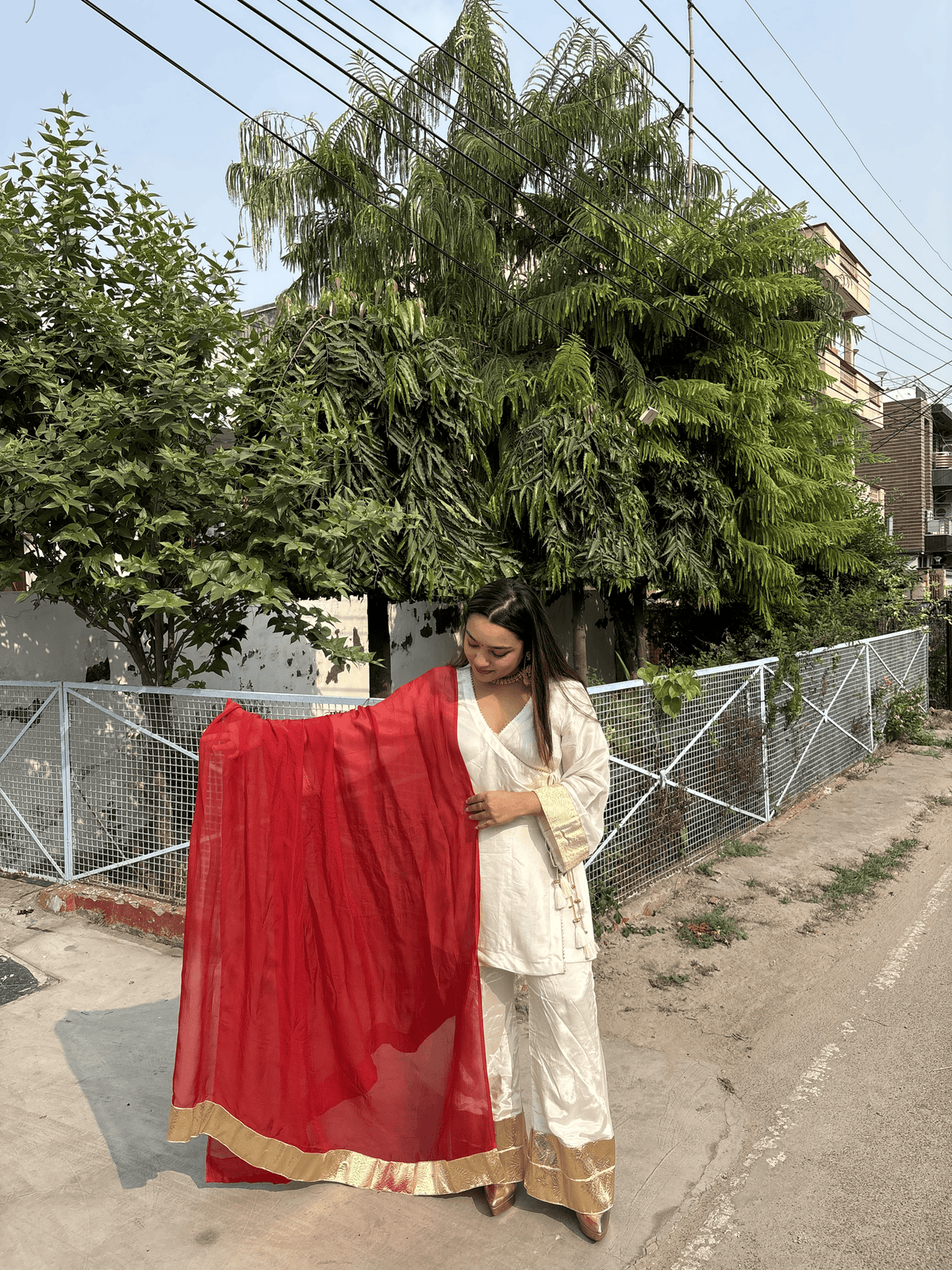 Lappa Gota Angrakha Suit Set