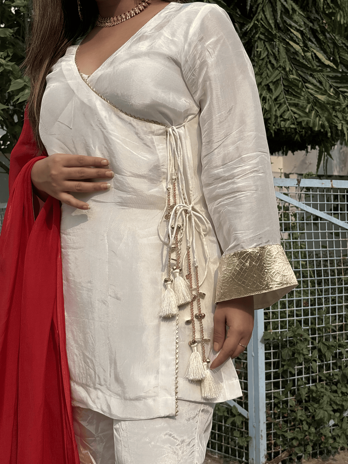 Lappa Gota Angrakha Suit Set
